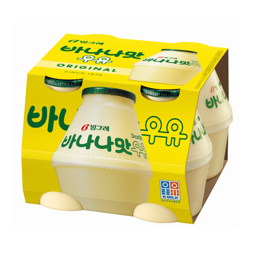 빙그레)바나나우유 240ml 4입